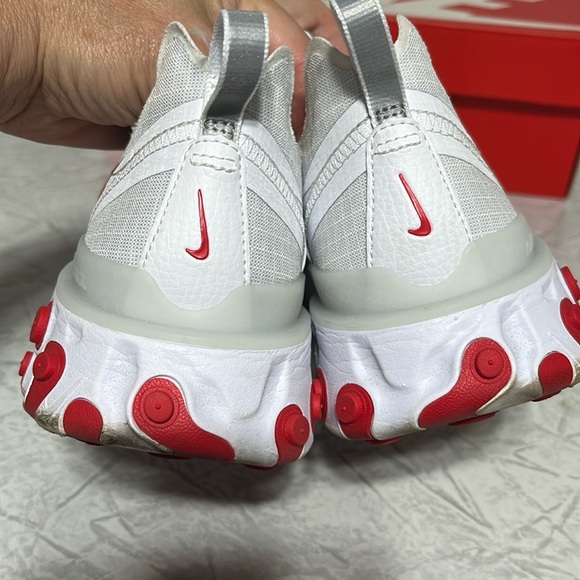 Nike React Element 55 SE SU19 men’s 8 women’s 9.5 like new RED - Picture 12 of 14